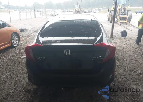 2021 Honda Civic Sport from USA, damaged, VIN 19XFC2F89ME000909